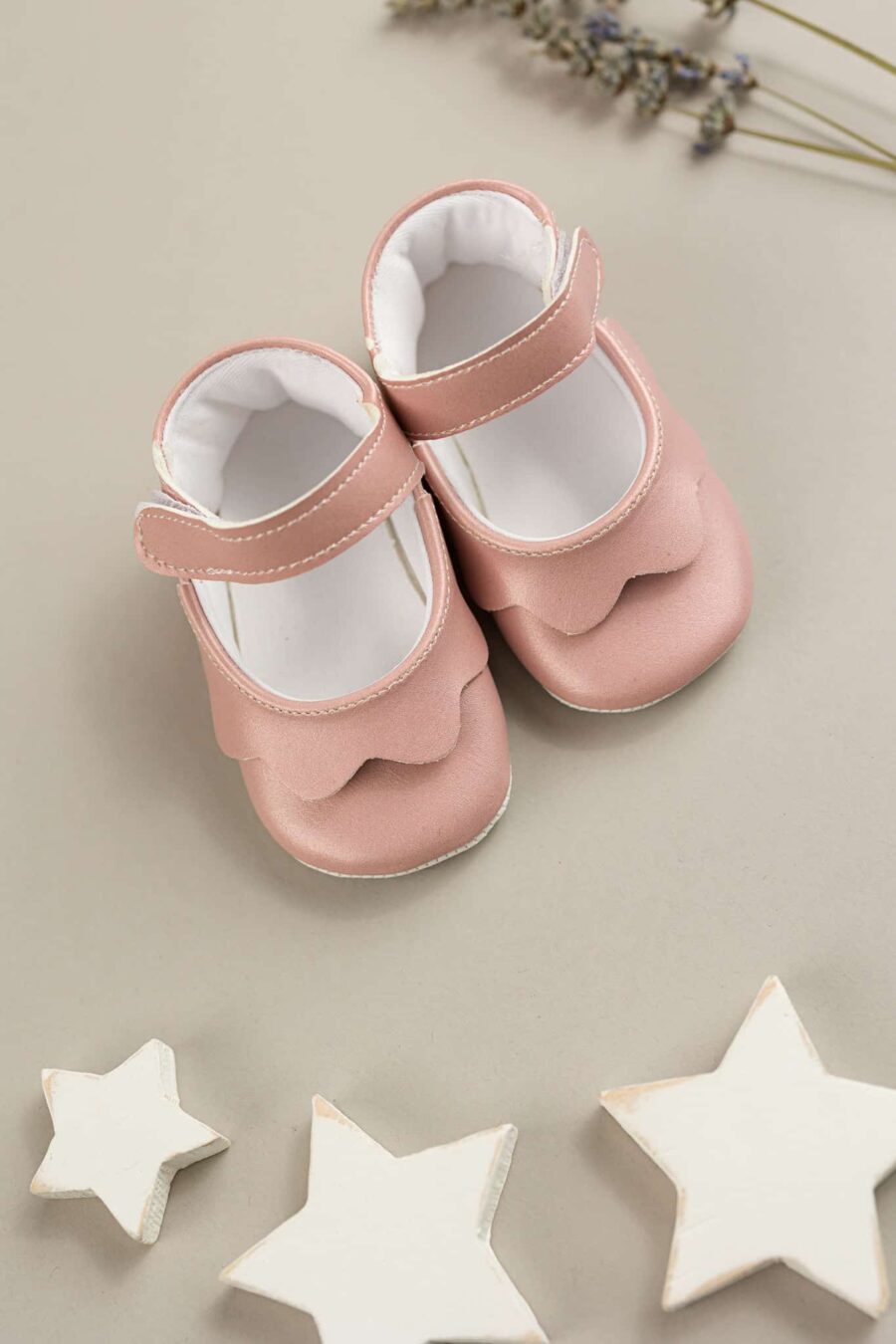 pantofiori eleganti bebelusi roz