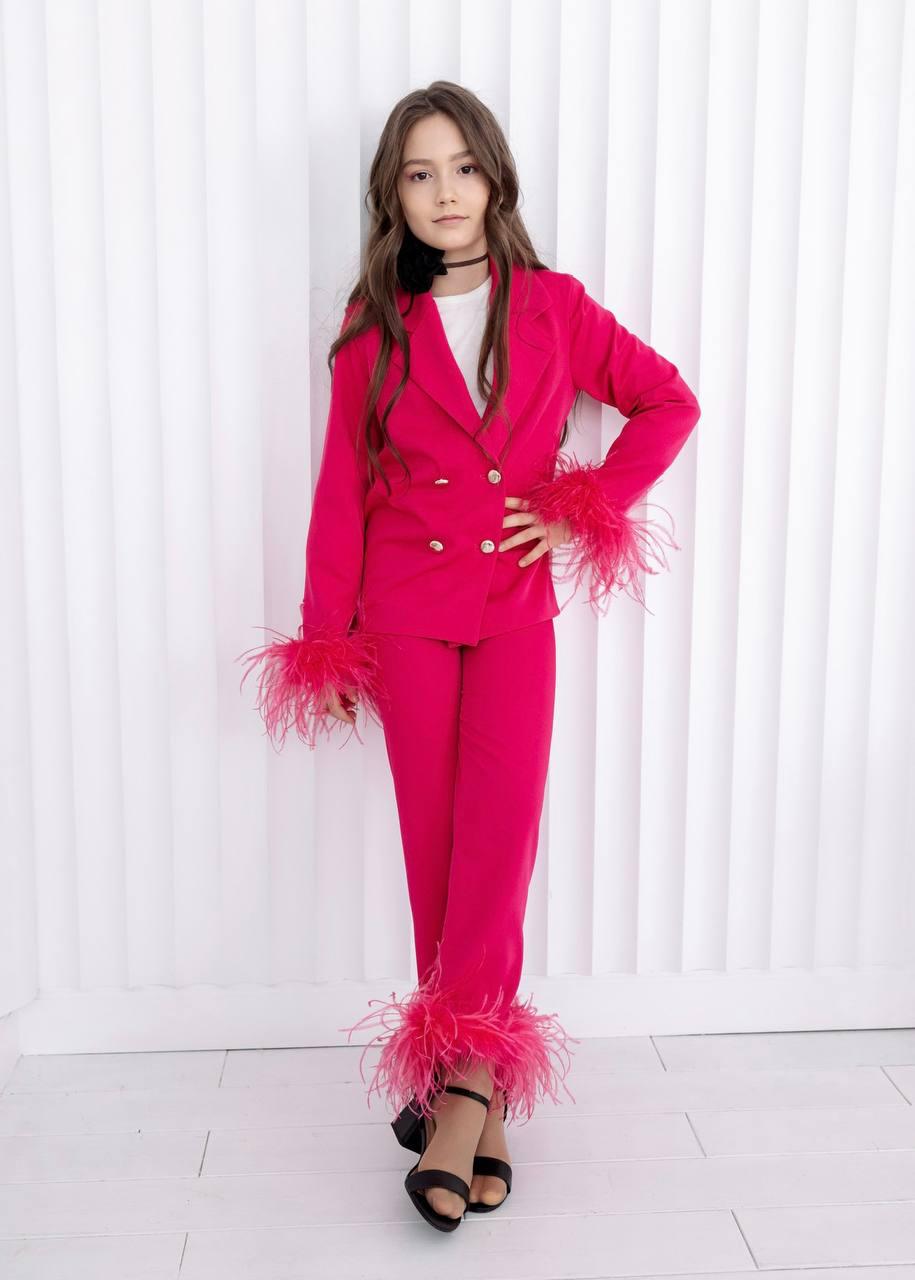 Costum elegant cu fulgi pentru fete Cindy