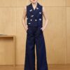 Costum elegant 2 piese bleumarin pentru fete Gabrielle