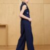 Costum elegant 2 piese bleumarin pentru fete Gabrielle