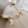 Rochie eleganta de botez cu capa detasabila pentru fetite Elisabeth