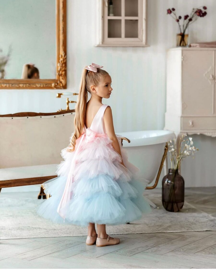 Rochie eleganta cu volanase pentru fete Teressa