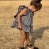 Rochie carouri cu funda pentru fete Meline