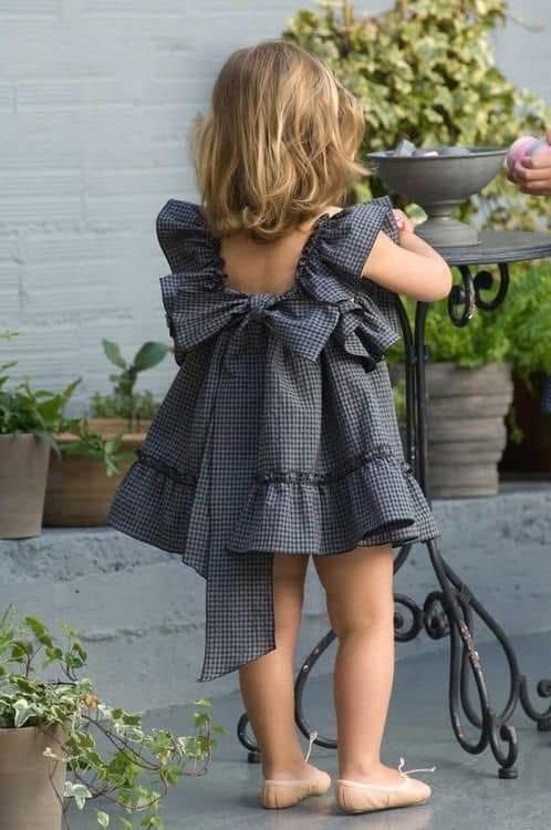 Rochie din muselina cu volanase pentru fete Anna
