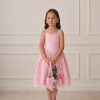 Rochie carouri roz pentru fete Ronnie